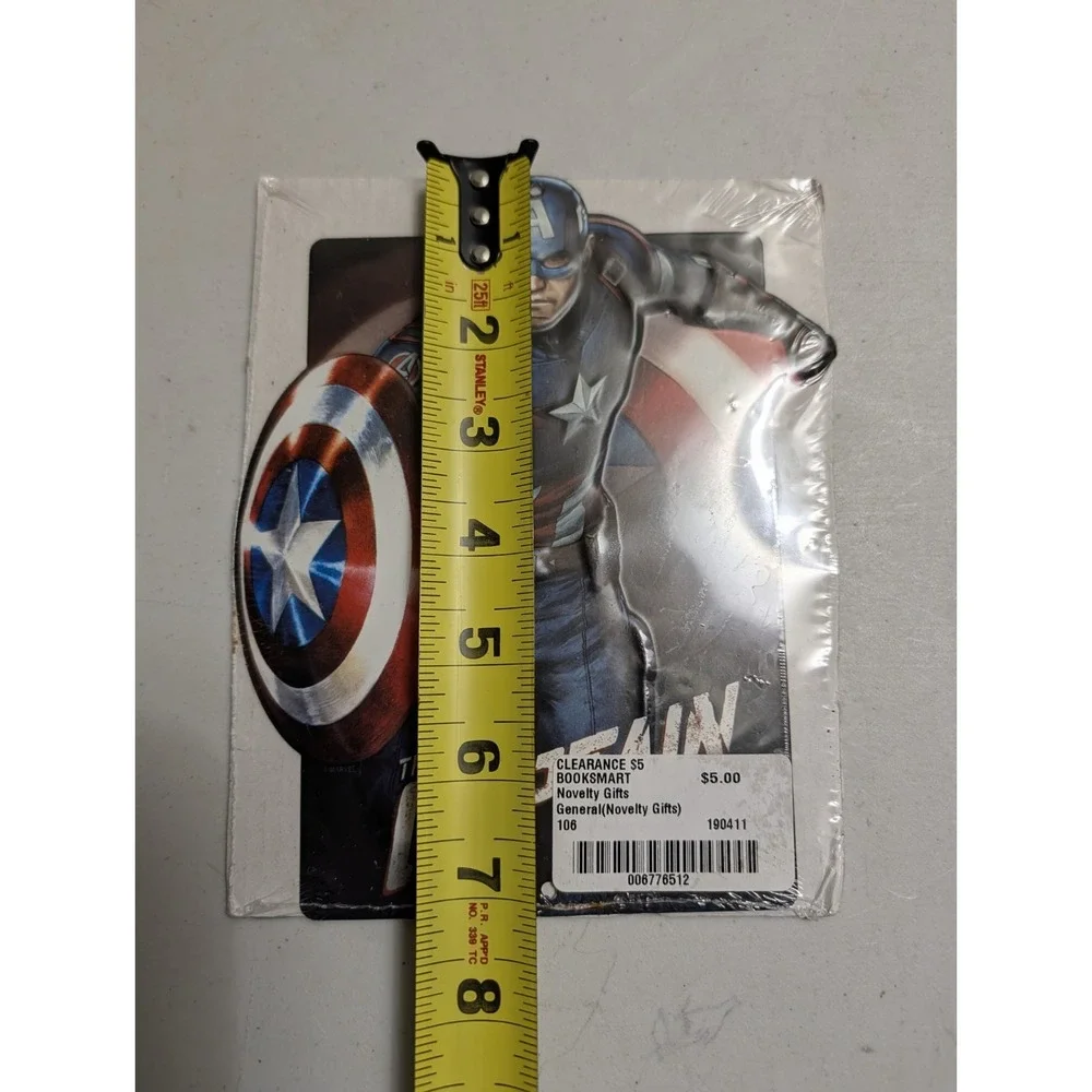 Marvel Captain‎ America Tin Sign Bedroom Decor 7x5.75